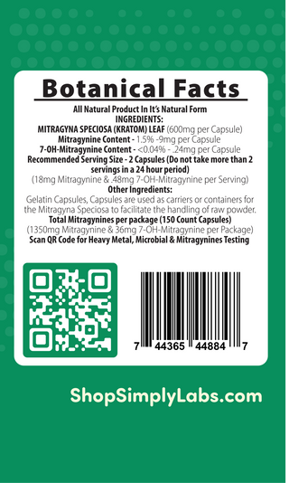 Simply Kratom Capsules